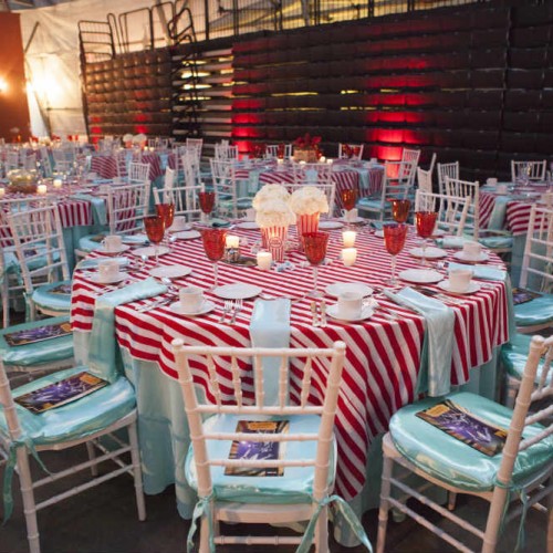 Vintage Carnival themed tables