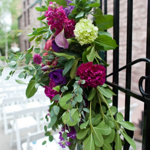 Wedding flower decorations