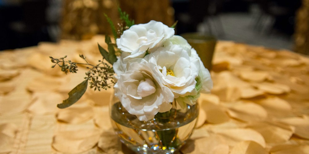 Nordic Ware white floral