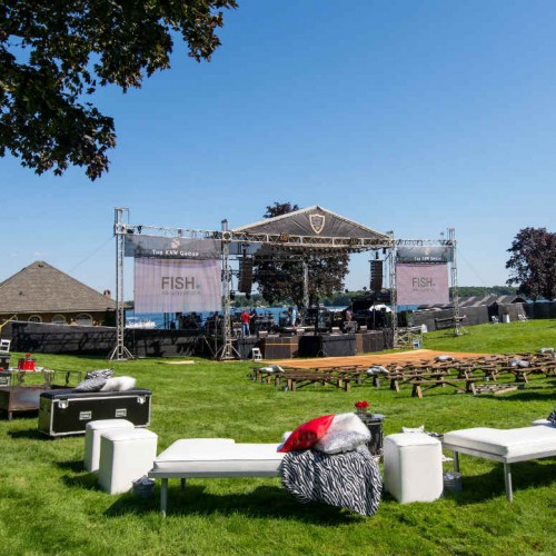 Cambria 2016 stage and seats