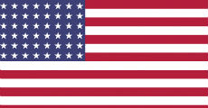 48 star american flag 230-x-120