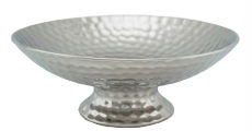 Silver Ceramic Bowl 230 x 120