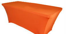 Spandex Buffet Orange 230 x 120