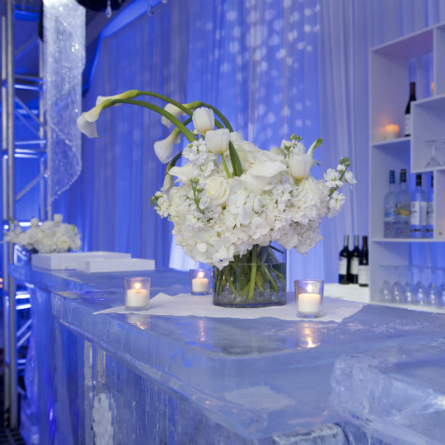 Events Forum Pepsi Ice ice bar small floral 500 x 500