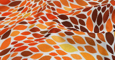 orange leaf tablecloths