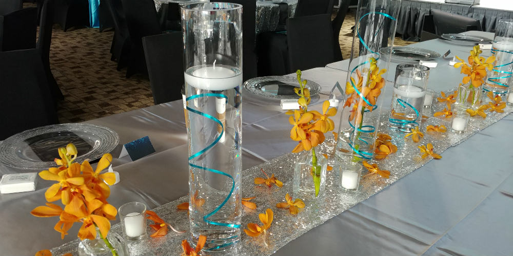 Be The Match - Long Table Flowers