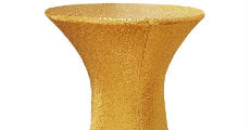 Gold Sequin Spandex